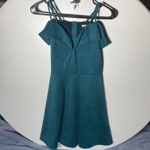 Dark Green Dress